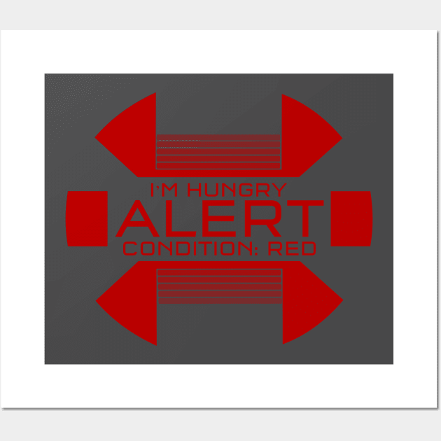 RED ALERT Wall Art by IrishTrekkie 